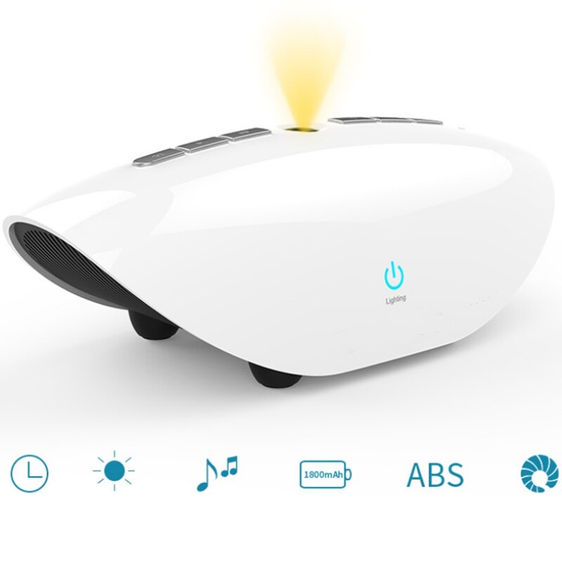 Breathing Light Sleeper Earphone Sleeper White Noise Machine 15 Kinds of Soothing Sound, Suitable for Infants, Children, Adults,