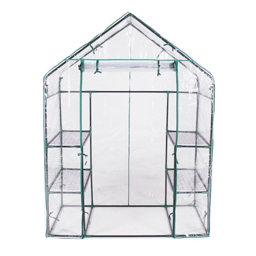 Vedenpitävä anti-uv pvc lämmin kasvihuone muovi taitettava kirkas kansi kukka bonsai kasvi suojaava teltta puutarhatarvikkeet