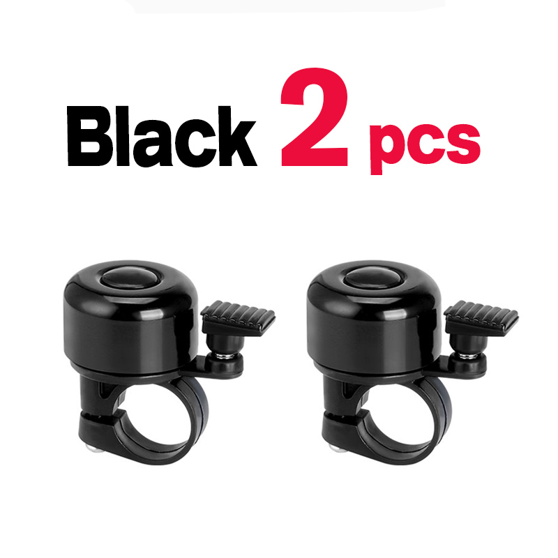 1~3 pezzi campanello per bicicletta in lega di alluminio MTB anello per clacson allarme sonoro di sicurezza manubrio allarme di avviso ciclismo accessori bici per bambini: giallo