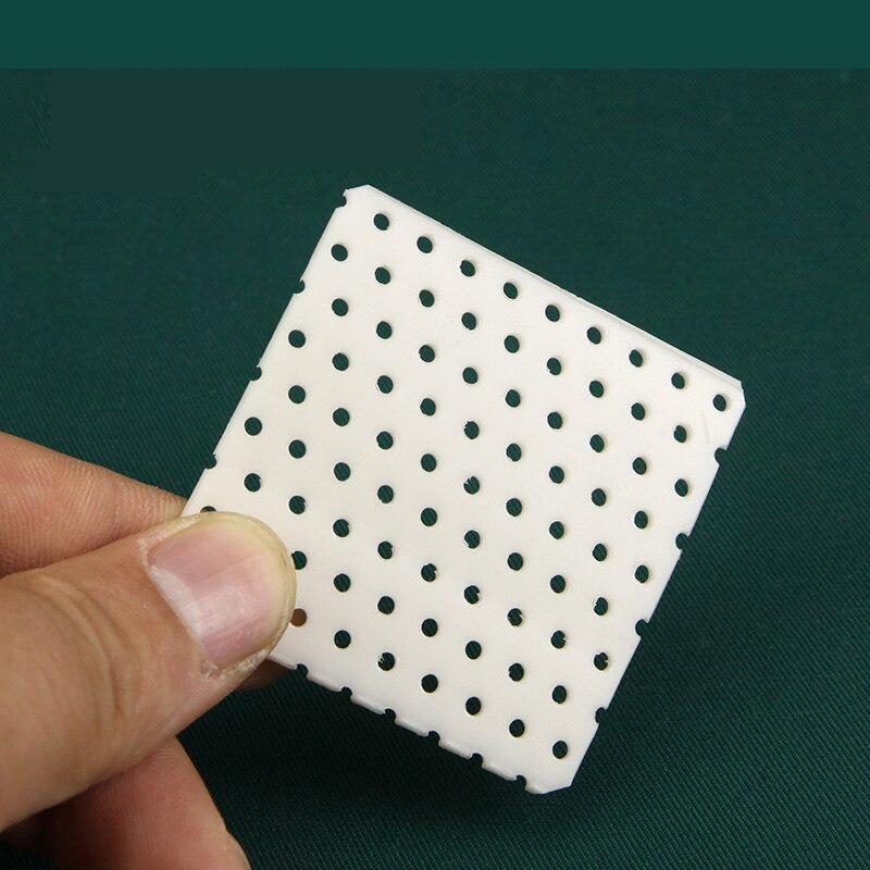 Low-temperature thermoplastic board White trapezoidal nose splint After rhinoplasty fixed protector nose shaping piece