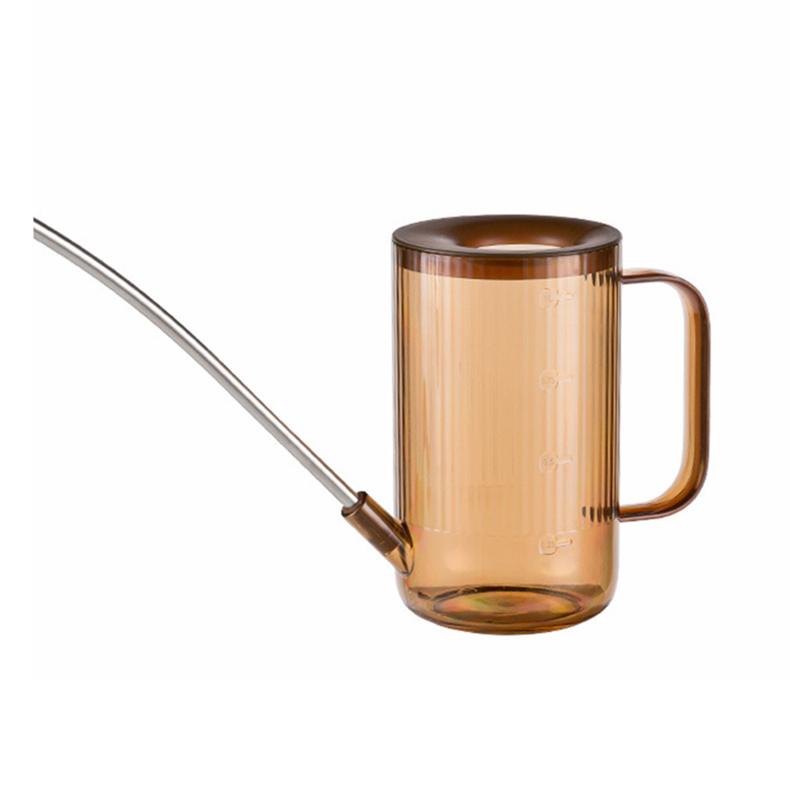 1L Plastic Watering Can Pot Plastic Long Mouth Garden Plants Watering Tool EL: Auburn