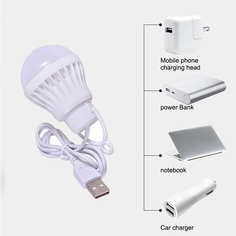 Usb polttimo valo kannettava lamppu led 5730 retkeilyyn retkeilyteltta matka työt power bank muistikirja 3w/5w/7w joulu kotiin