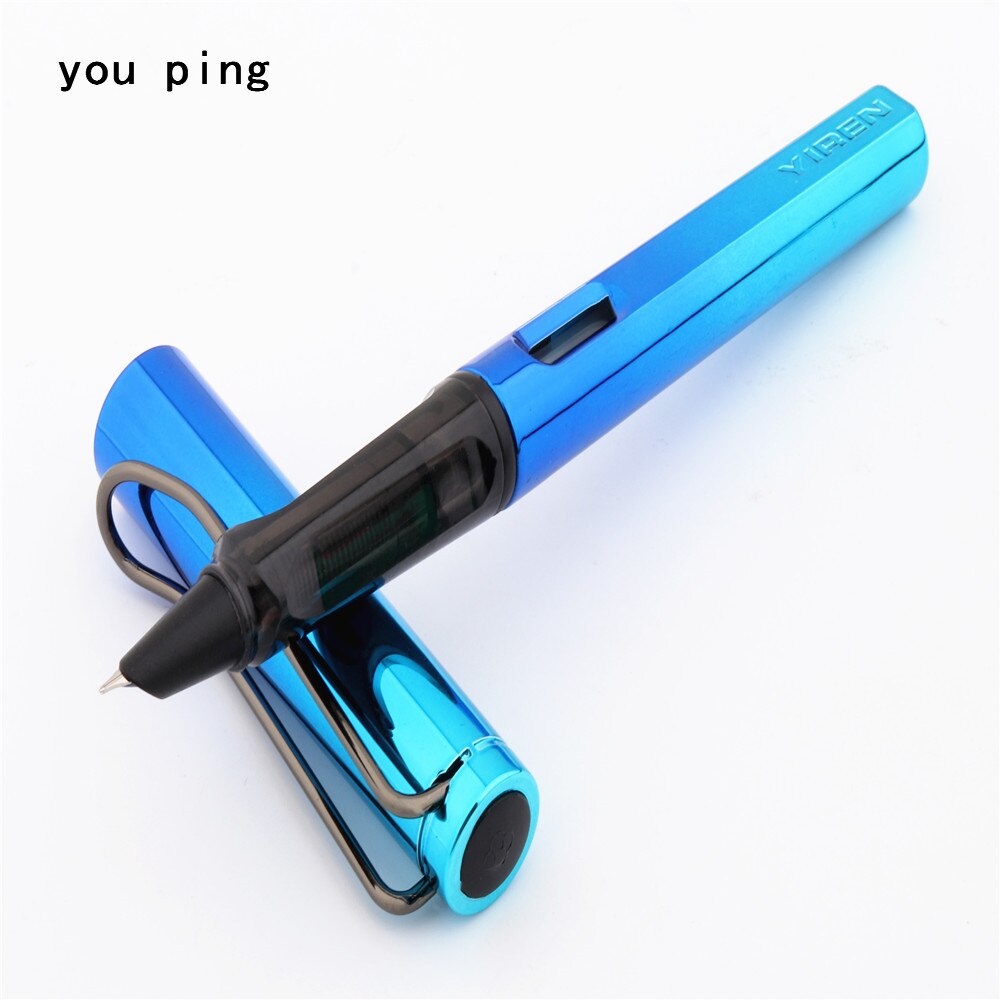 Pluma estilográfica de , suministros de papelería escolar para estudiantes, 410 colores brillantes, para oficina, novedad: C-1