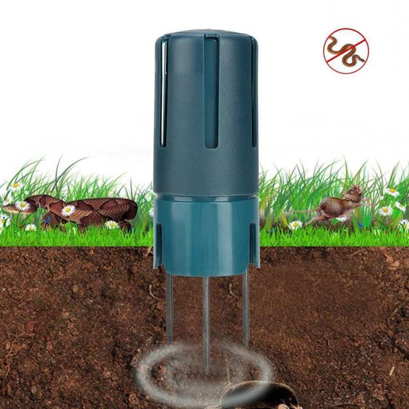 Garden Snake Repeller Pest Controller Repellent Tool Anti Snake Powder Container