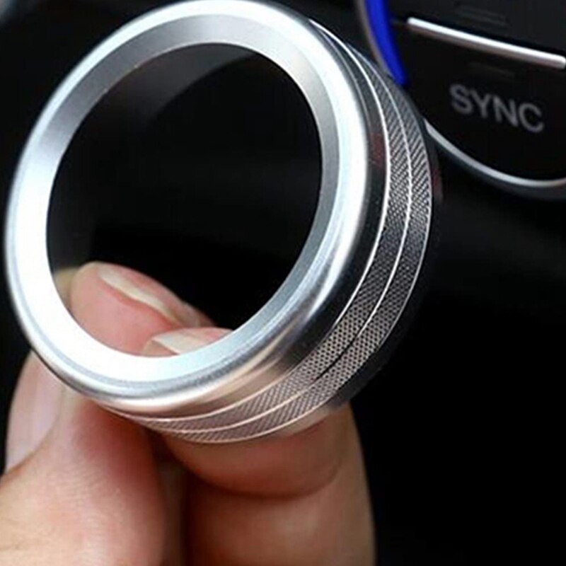Ajuste para Alfa Romeo Giulia Stelvio, accesorios interiores de coche, cubierta de perilla de aire acondicionado