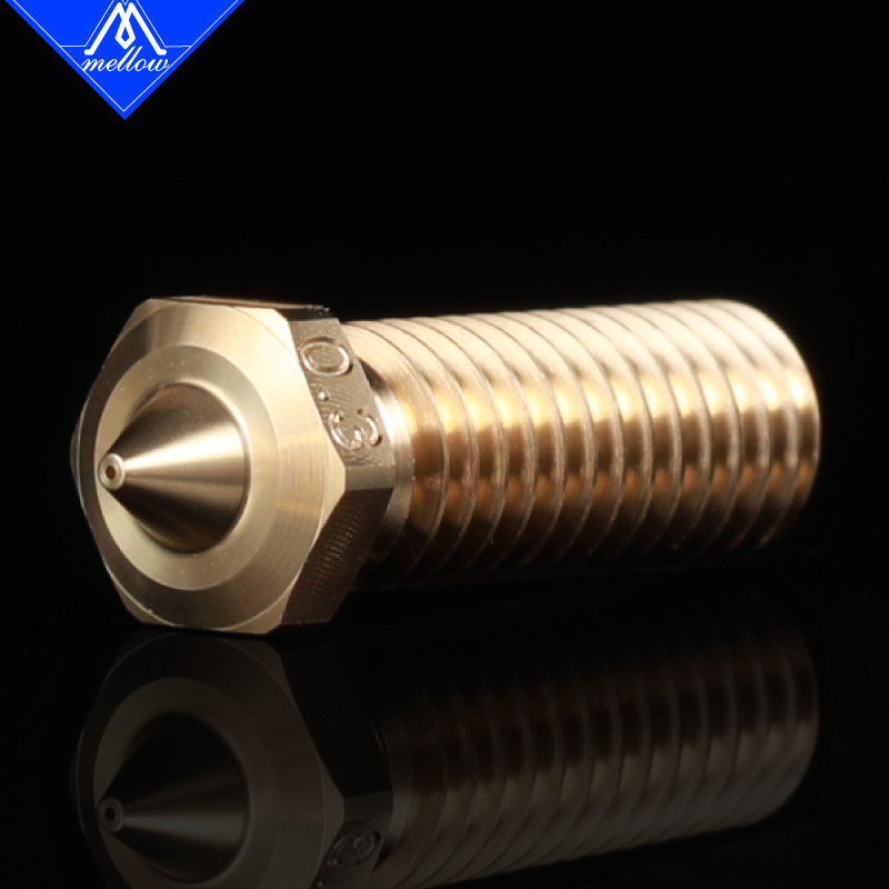 Buse en laiton M6 pour imprimante 3D, 1 pièce, haute précision NF volcan 0.2MM/0.3MM, Filament 1.75MM, Sidewinder X1