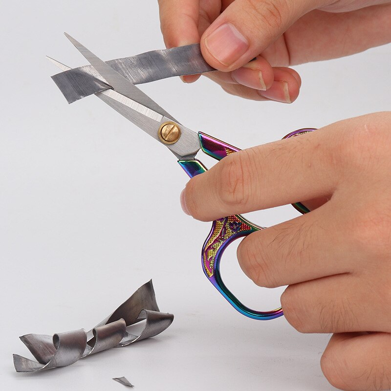 Roestvrij staal vintage naaien stof schaar borduurschaar kleermakersschaar draadschaar gereedschap voor naaien scharen