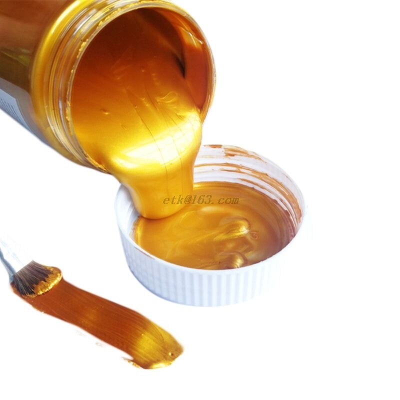 100ml akrylpigment metallisk maling tegning kunst diy håndlaget malerverktøy skoleartikler: Mørk kaki