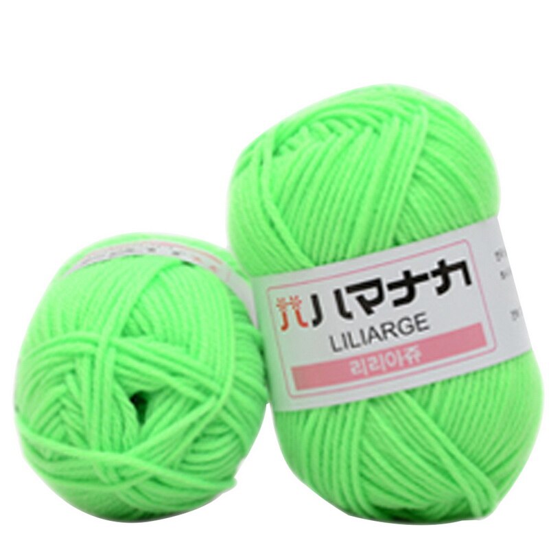 27Colors Warm DIY Milk Cotton Wool Baby Kids Wool For Knitting Children Hand Knitted Soft Knit Blanket Crochet Yarn