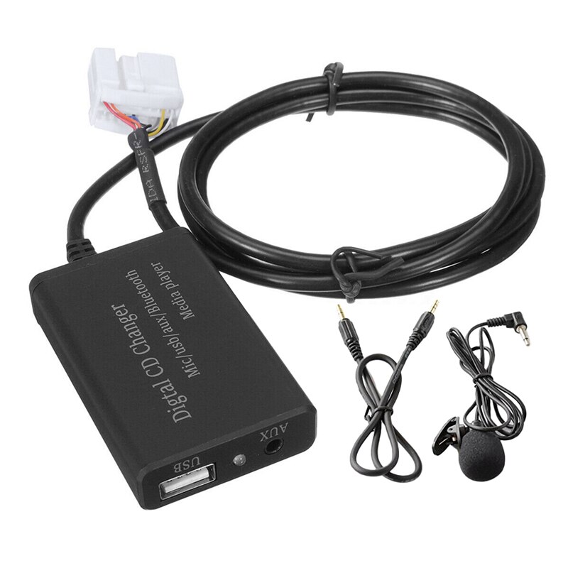 Adaptateur AUX pour Honda Accord Civic CRV, musique Bluetooth, mains-libres, Interface de voiture