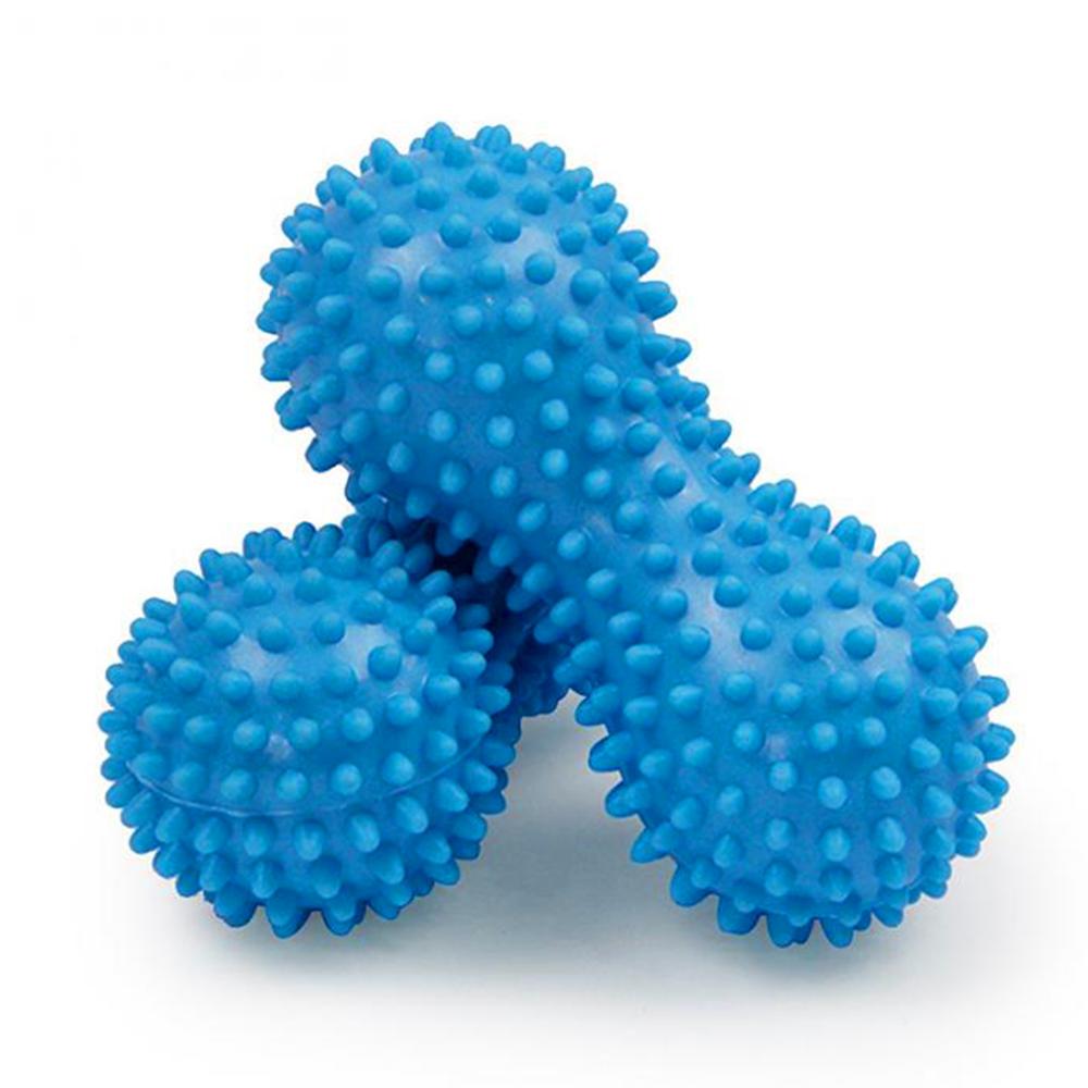 15cm 5 farver massagekugle spidse triggerpunkt lindring muskelsmerter stress jordnøddebold terapi sundhedspleje gym muskel relex apparat