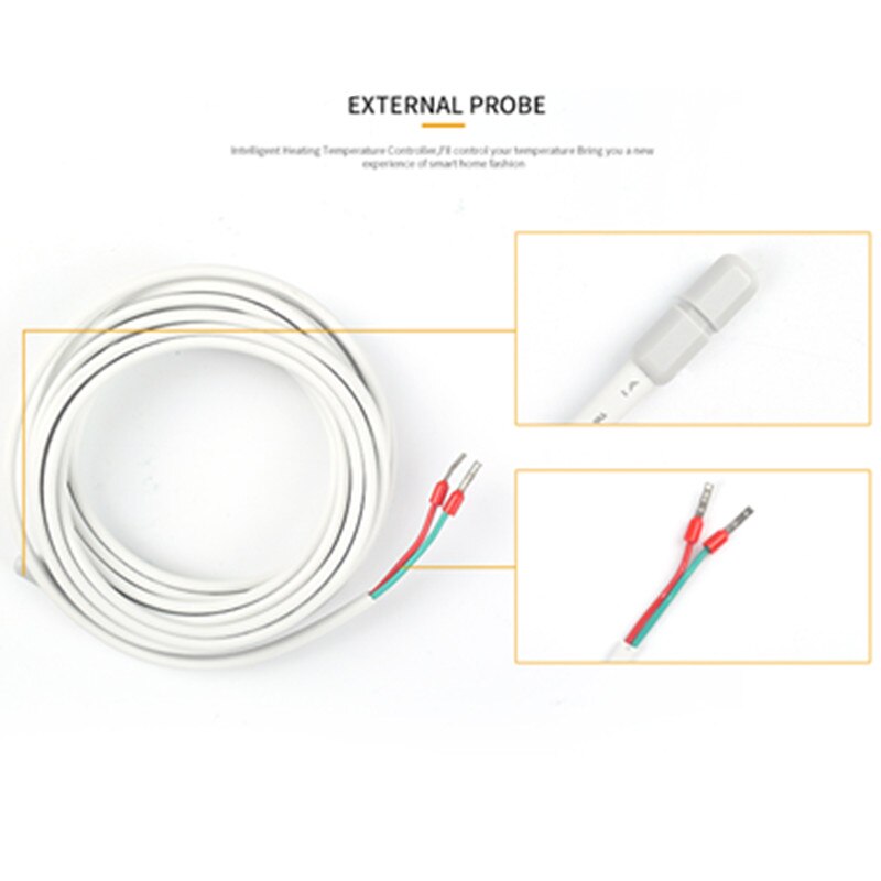 110V 120V 230V All Touch Screen Temperature Controller Thermoregulator Black Back Light Electric Heating Room Thermostat