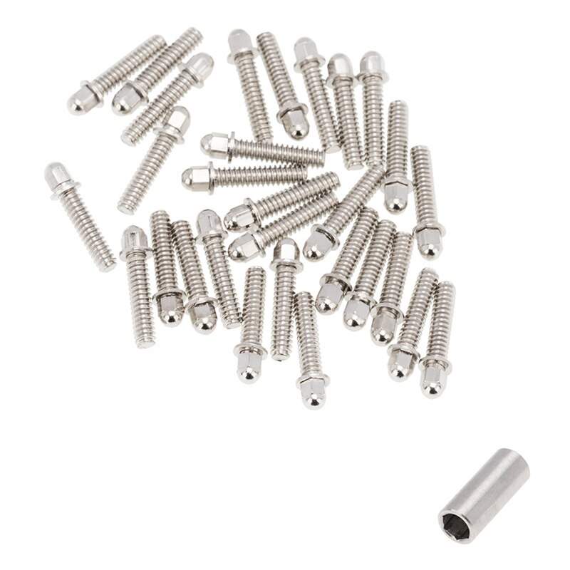 30pc 1.9 2.2 felgen-zierschraube (zoll) für 1/10 rc crawler axial scx 10 90046 axi  m3 03007 traxxas trx 4