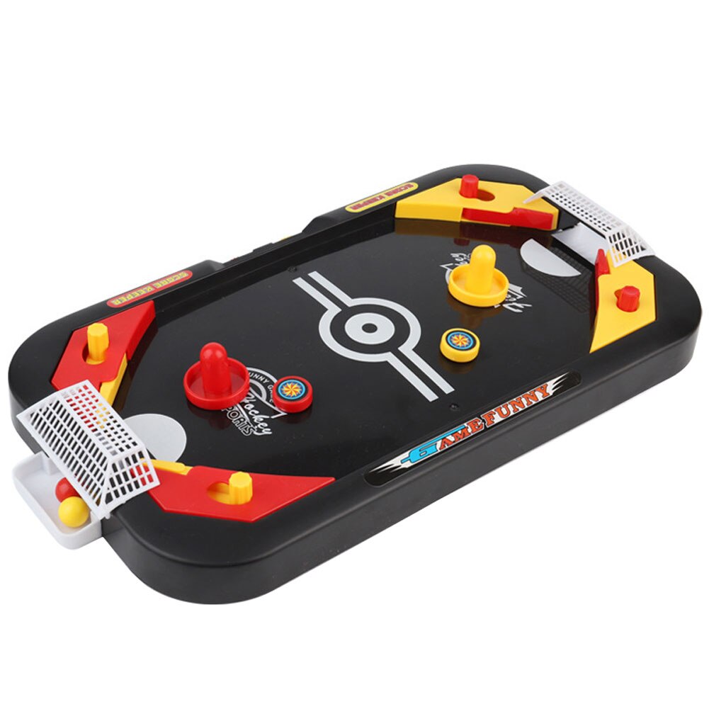 Tafelblad Air Hockey Spel Draagbare Desk Shooting Party Games Sport Interactief Speelgoed Voor Kinderen Kids Jongens Meisjes