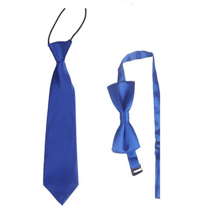 Kinderen Jongen Baby & Kids Leuke Kids Ties Bowtie Set Stropdas Bruiloft Kleding Accessoires HHtr0012: Royal Blue