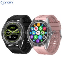 LYKRY Smartwatch - 1.28" Round Screen, Bluetooth Calls, IP67 Waterproof Fitness Tracker