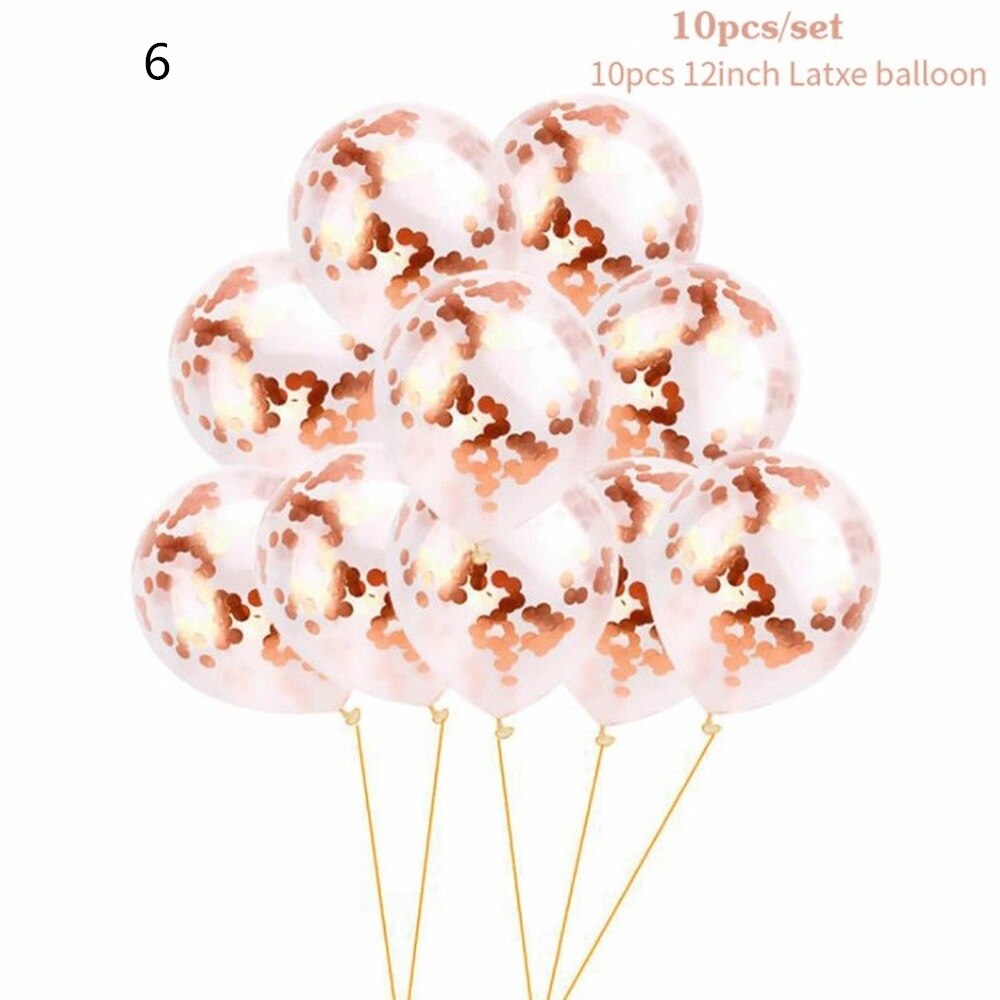 1 sæt loveletter folie balloner hreat latex helium ballon jubilæum bryllup valentinsdag fødselsdagsfest indretning: 6