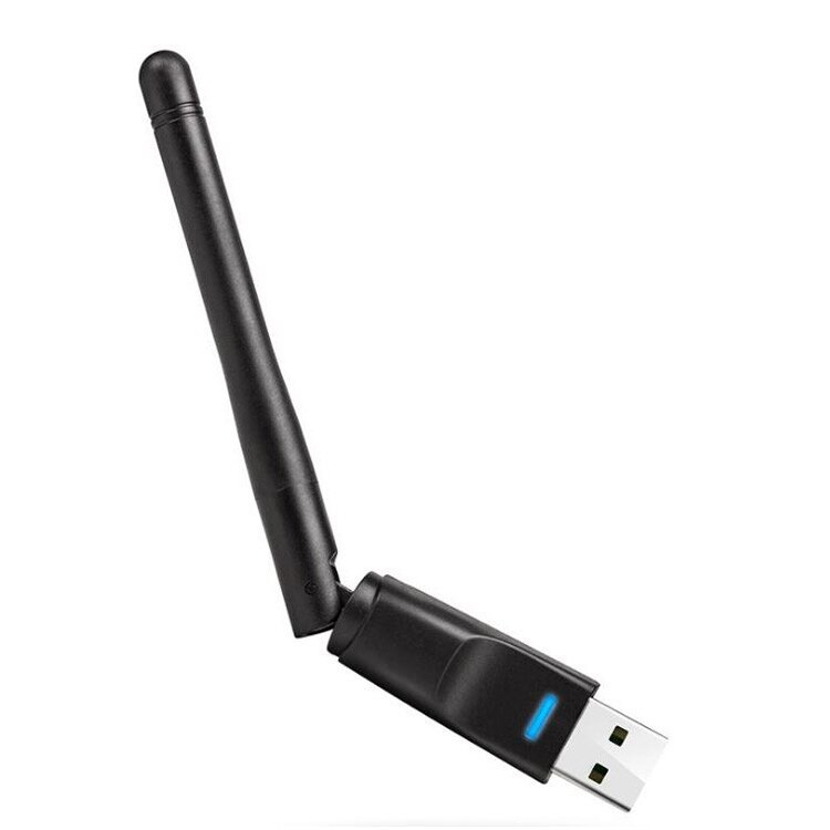 1 Pcs WiFi Wireless Antenna Coverage 150M Mobile Computer WiFi Signal Transmitter Receiver Dongle USB Interface High Sensitivity