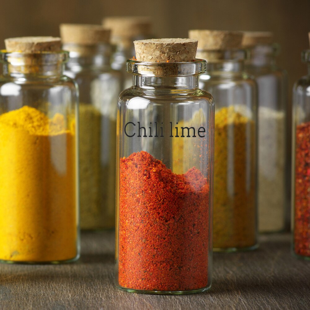 1 Set 208Pcs Franse Ingrediënten Naam Label Decals Spice Labels Voor Thuis