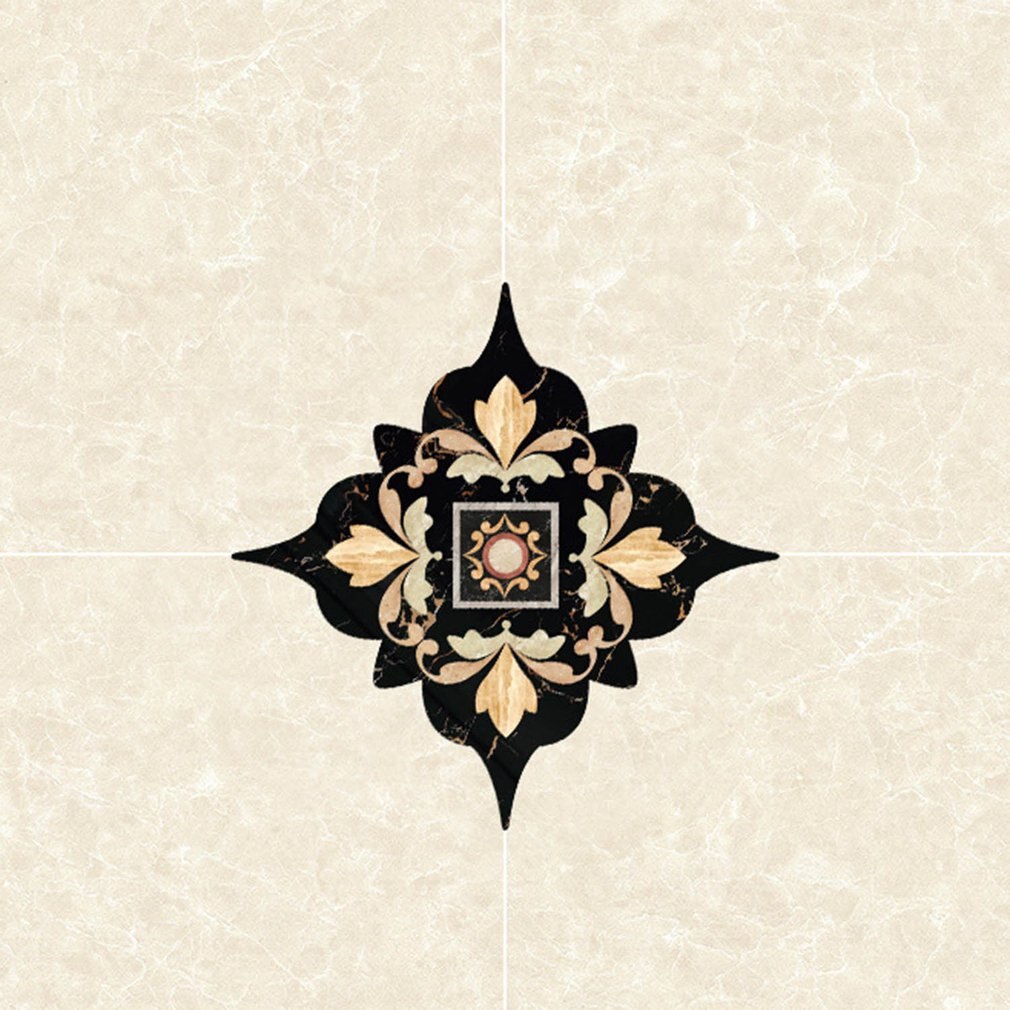 21Stck Selbstklebende PVC Keramik Fliesen Aufkleber Wasserdicht Keramik Zauberstab Kunst Diagonale Boden Aufkleber Küche Haushalt Dekoration