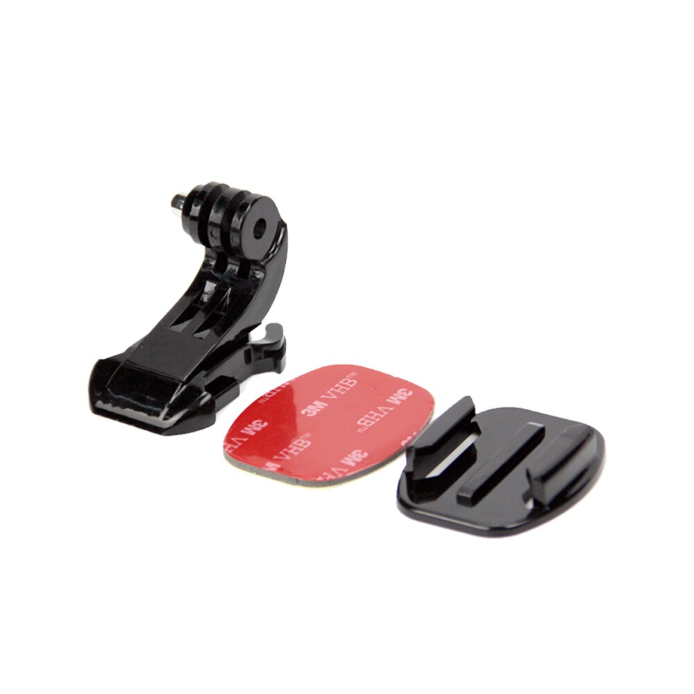 Snowhu Voor Gopro Accessoires J Haak Gesp Houder + 3M Sticker + Flat Surface Mount Voor Gopro Hero 9 8 7 6 5 4 SJ4000 GP57