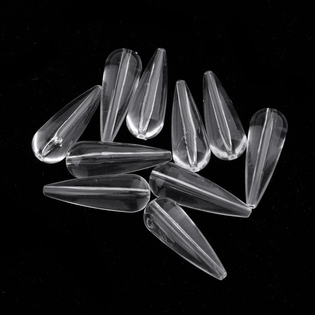 10 Pcs. Clear Bombarda Floats - Trout Float And Surface Control for