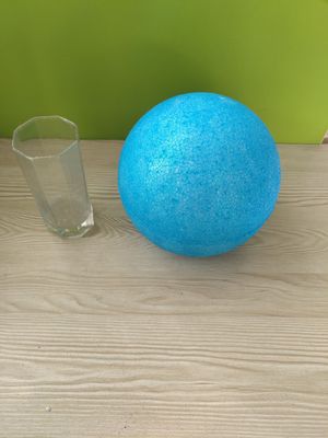 Luz azul Bola de Espuma De Poliestireno Styrofoam palco do festival Festa de Casamento decoração da casa DIY handmade material de 15-30cm (diâmetro): 18cm