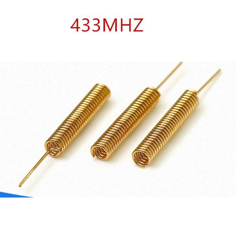 2PCS Copper Spring Antenna 433MHZ Helical Antenna for Arduino Remote Control DIY Electronic Products