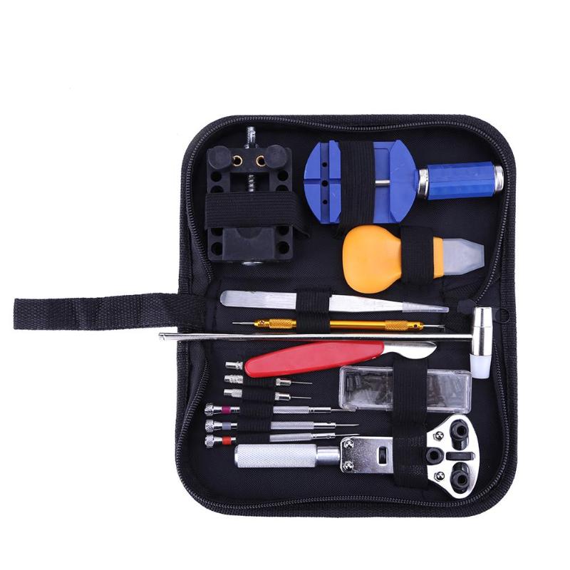 Eeglee 147 stuks Horloge Gereedschap Case Opener Repair Tool Kit Batterij Verandering Tool Kit horloge reparatieset saat tamir seti outil montre