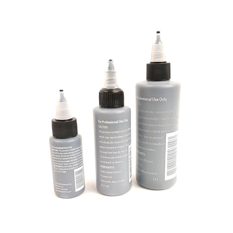 Wimpernkleber 60 ml Haareinschlagkleber Verbindung-Kleber Toupetkleber Kleber Falsche Wimpern Perückenkleber Haarverlängerung Unsichtbare Bindung