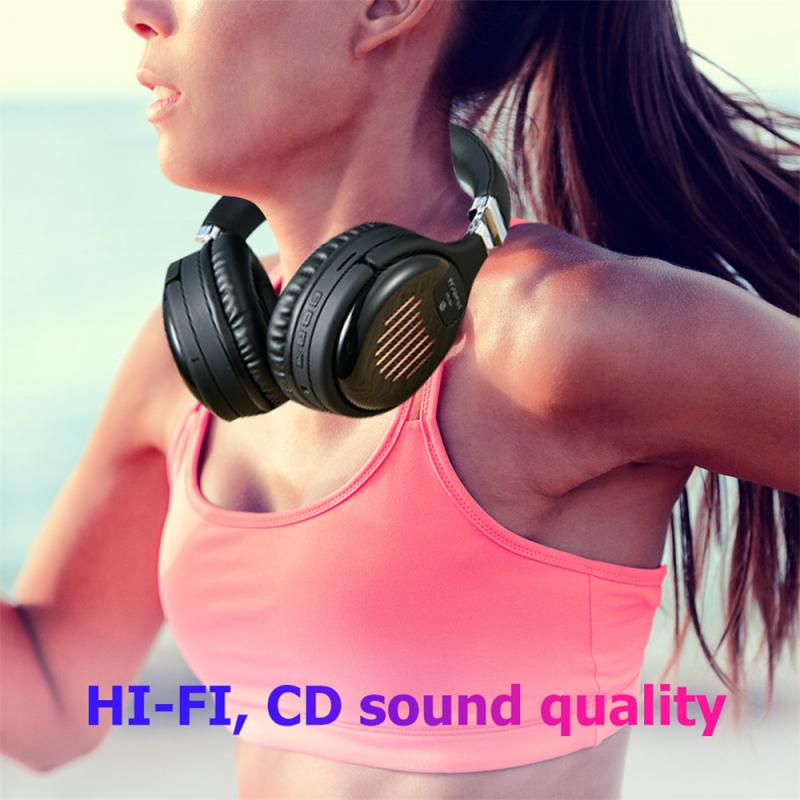 TM-061 Wireless Bluetooth 5.0 Gaming Earphone Folded Hifi Stereo Headphone Over-ear Headset For Gamer Mobile Phone Smartphone