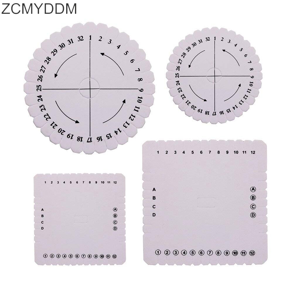 ZCMYDDM Round&Square Bracelet Knitting Kumihim... – Vicedeal