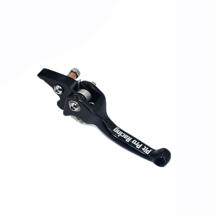 Palancas de freno de embrague para motocicleta Pit Pro Racing CNC F3 2nd, manillar Universal para motocross CR CRF YZF WRF KX KXF: YELLOW