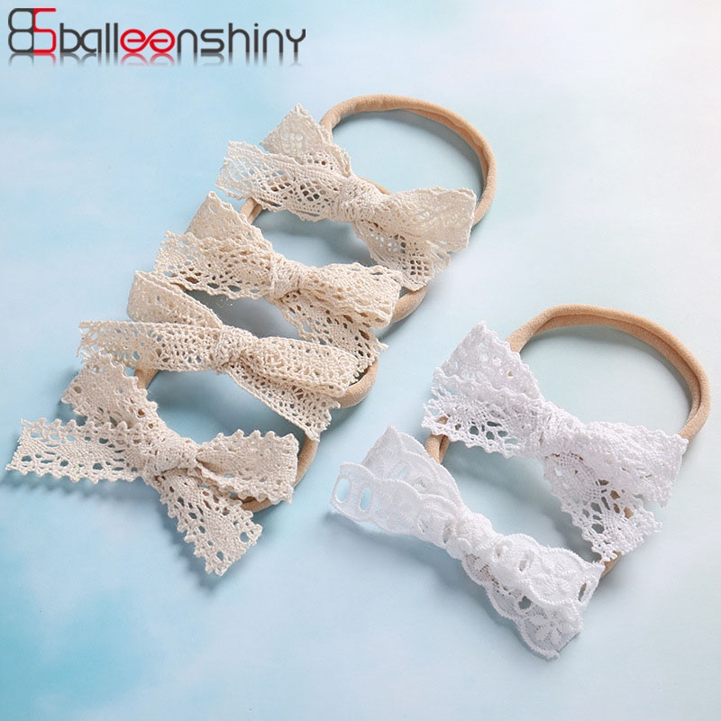 Balleenshiny bebê bandana laço arco faixa de cabelo para meninas adorável bebê menina acessórios para o cabelo infantil da criança headwear crianças presentes