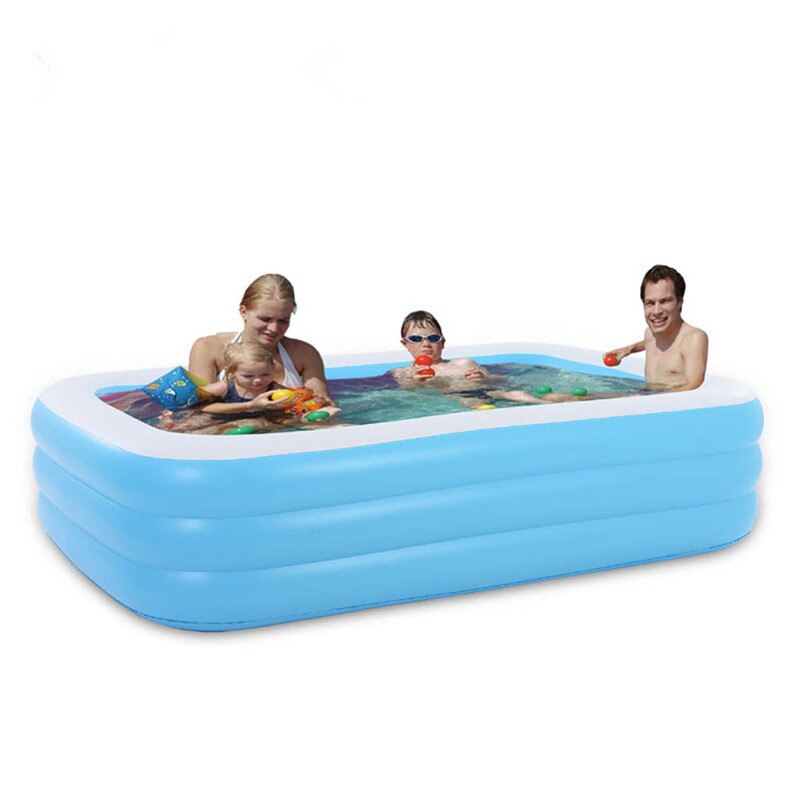 Piscine super grande famille extérieur grand jouet pataugeoire piscine gonflable pour enfants piscine épaissie bébé maison bébé