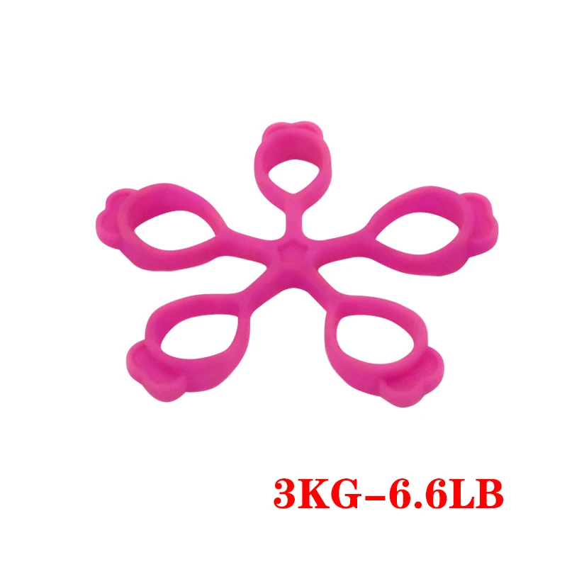 Expansor de dedo de silicona, fortalecedor de agarre de mano, entrenador de fuerza de agarre para artritis, ejercicio del túnel carpiano, guitarra y escalada