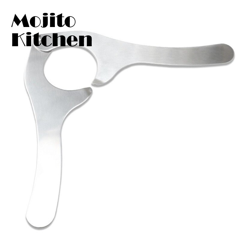 Herramienta de rotura de concha de erizo de mar, tijeras de acero inoxidable, herramienta de corte de concha que ahorra trabajo, apertura en forma de A, de gancho, erizo de mar