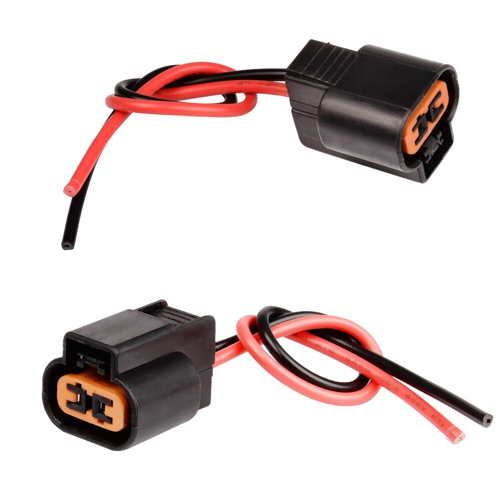 YUNPICAR Front Left or Right Vehicle ABS Wheel Speed Sensor Connector Wiring for Mitsubishi Pajero Shogun 2pack