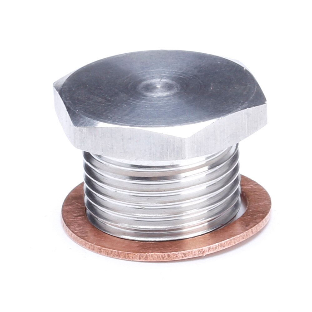 304 Stainless Steel O2 Oxygen Sensor Plug M18 X 1.5 Thread Fit For American European Japanese Cars and Trucks