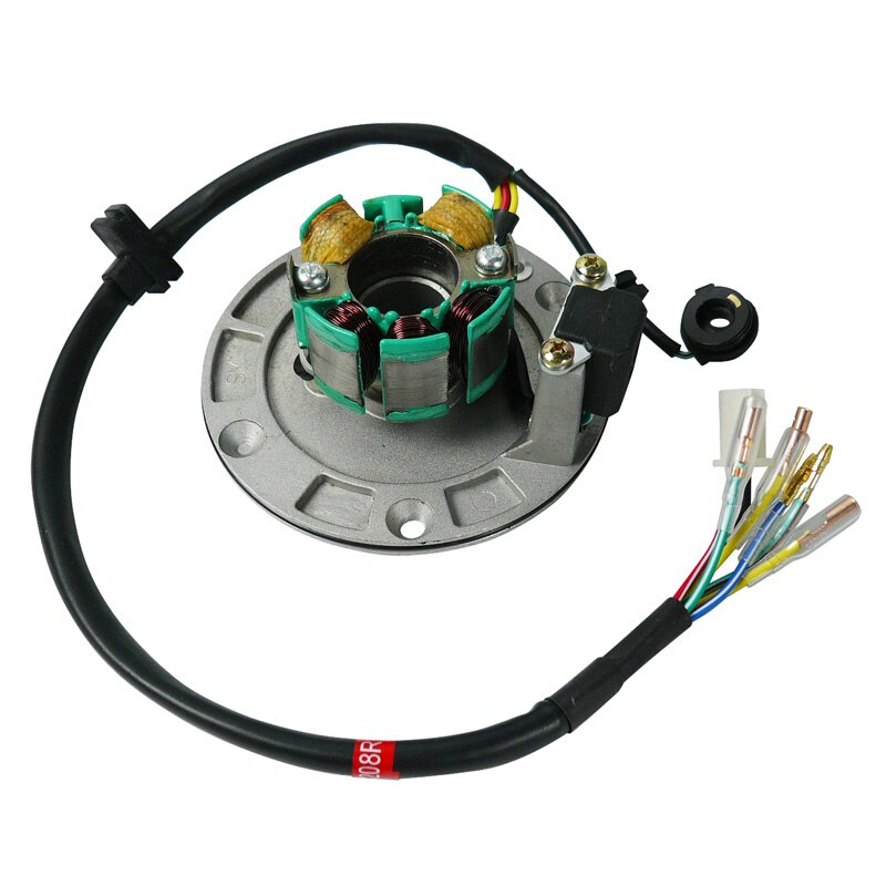 XLSION-Kit de estator de bobina Magneto Z155 para Zongshen, 150cc, 155cc, 160cc, Pit Dirt Bike, motor de 4 tiempos refrigerado por aceite, 1P60YMJ