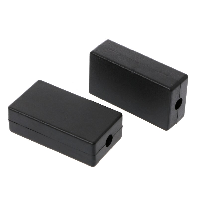 5Pcs Black Plastic Electronic Project Box Enclosure Instrument Case DIY 48x26x15mm