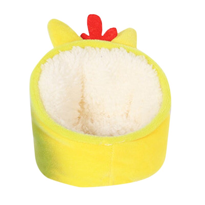 Hamster House Guinea Pig Accessories Hamster Cotton House Small Animal Nest Winter Warm For Rodent/Guinea Pig/Rat/Hedgehog: Yellow
