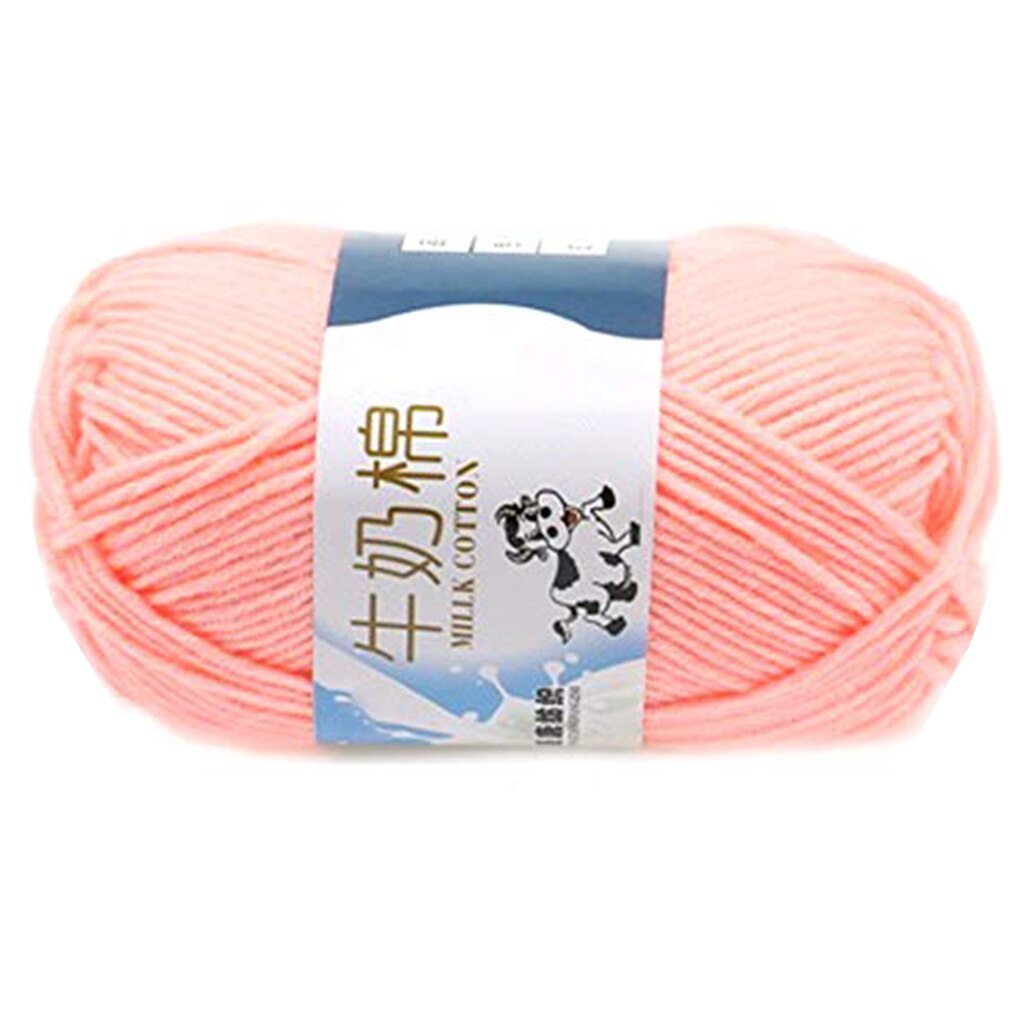 7 Shares Multi Color Cotton Silk Knitting Yarn Soft Warm Baby Yarn For Hand Knitting Thread Supplies: Inulin