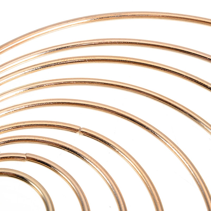 10 stk / sæt guld dreamcatcher ringe bøjler sæt ma... – Grandado