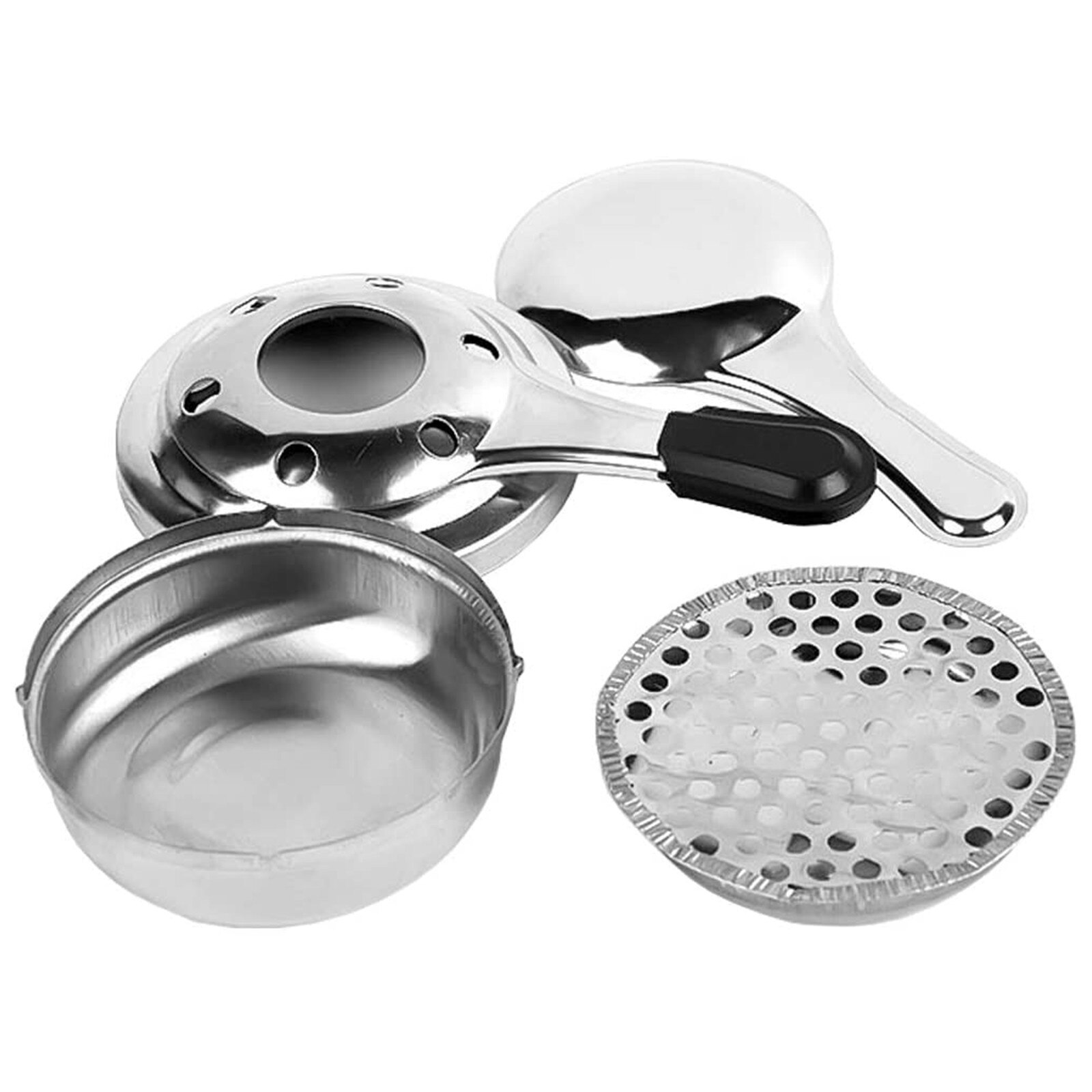 Portable Alcohol Stove Paste Burner, Stainless Steel Mini Alcohol Oven, Mini#40