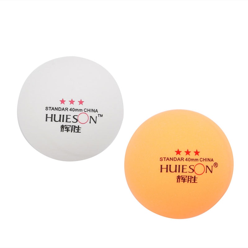 50 Uds 3 estrellas estándar 40mm olímpica Tenis de Mesa Pelotas de Ping Pong juegos de interior