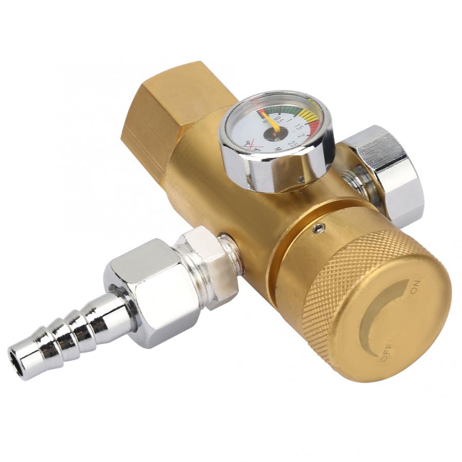 0.4-25MPa Pneumatic Tools Pressure Reducer Air Flow Regulator Gauge Meter Gas Regulator