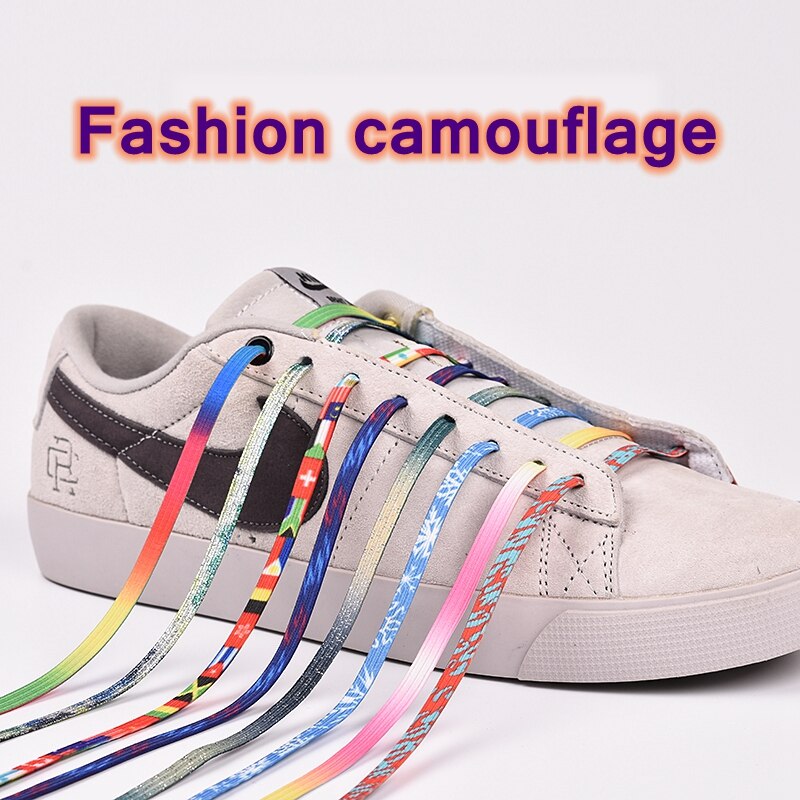 En elastisk uden binde snørebånd sneakers dovne snørebånd børn voksen sikkerhed hurtig flad snørebånd magnetisk metallås udendørs fritid