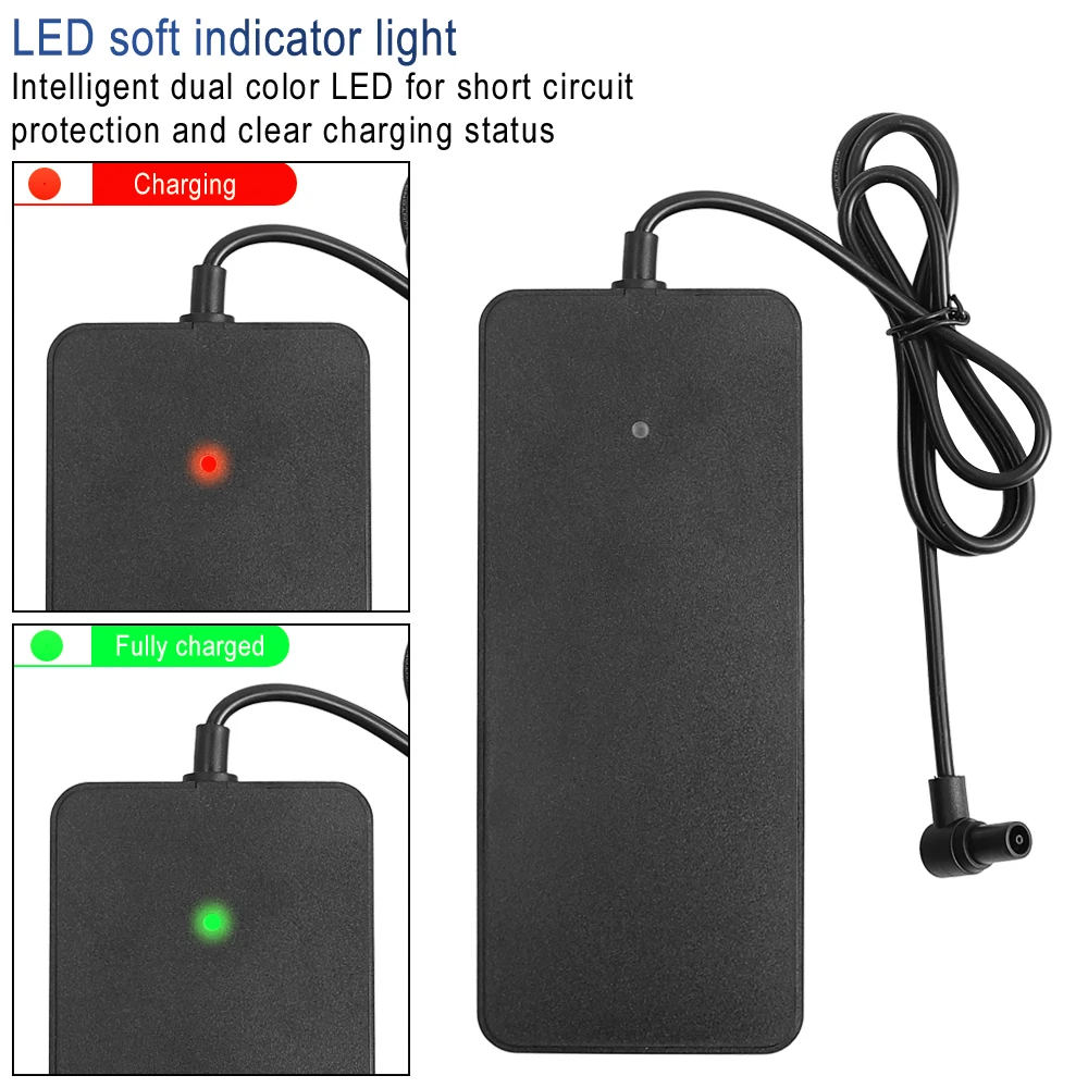 53V 2,3A Ladegerät für Xiaomi 4 Ultra/4 Pro 2nd Gen/Navee S65 N65i Elektroroller Teile Ladegerät Adapter Power Zubehör