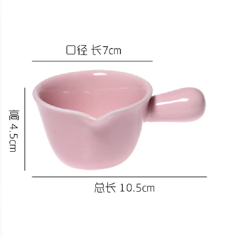 Mini Keramische Melk Cup Western-Stijl Schotel Voor Keuken Gadgets Suiker & Creamer Potten Voor Keuken Accessoires cuisine.8z